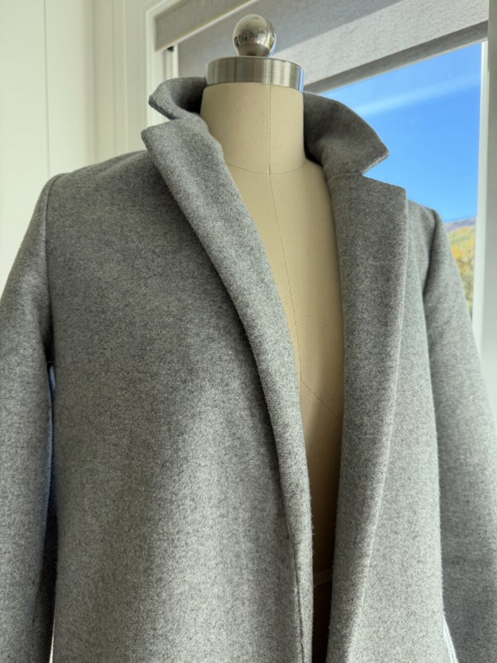 Fall Grey Coat - Picture 3 of 8
